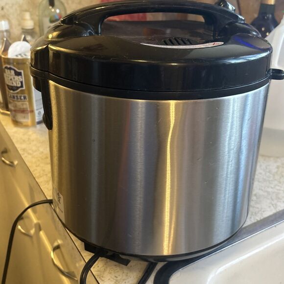 AROMA ARC-150SB 5 qt Digital Cool-Touch Rice Cooker Silver EXCELLENT CONDITION - Picture 5 of 16